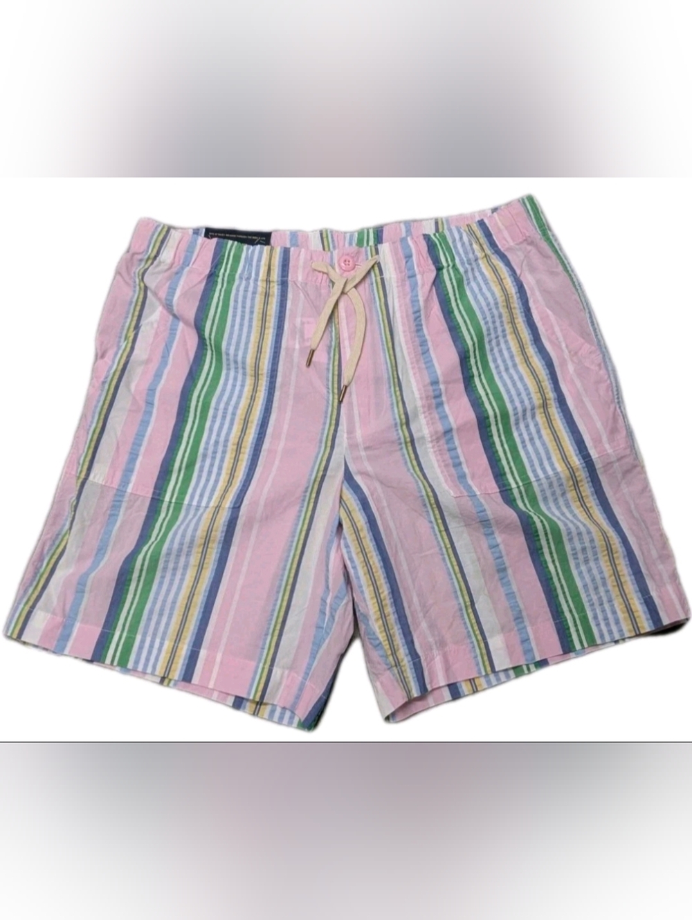 Polo Ralph Lauren Relaxed Fit Shorts XL Pastel Stripe NWT